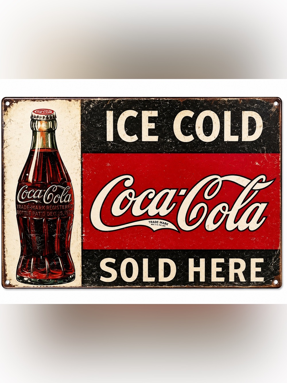 NEW Coca Cola Metal Sign